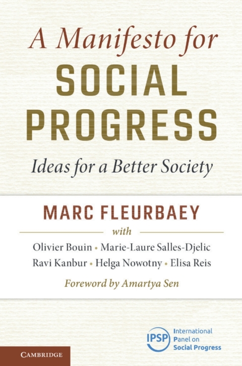 Cover image for book A Manifesto for Social Progress