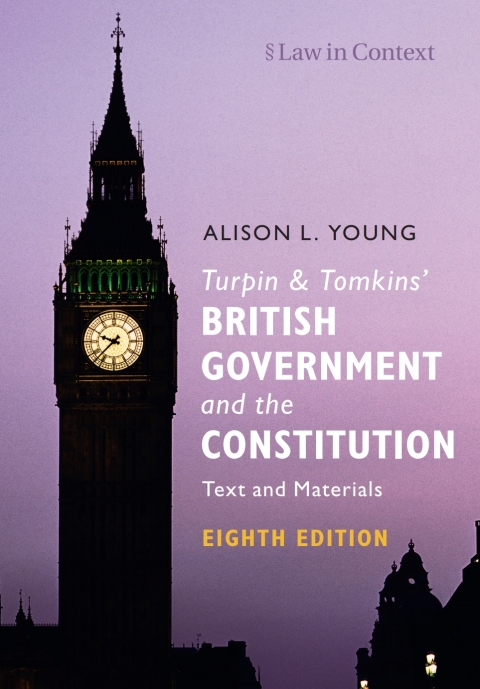 Turpin and Tomkins' British Government and the Constitution 