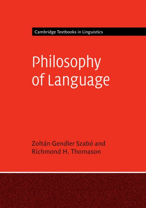 Cover image for book Philosophy of Language