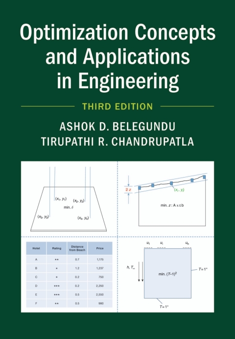 Cover image for book Optimization Concepts and Applications in Engineering