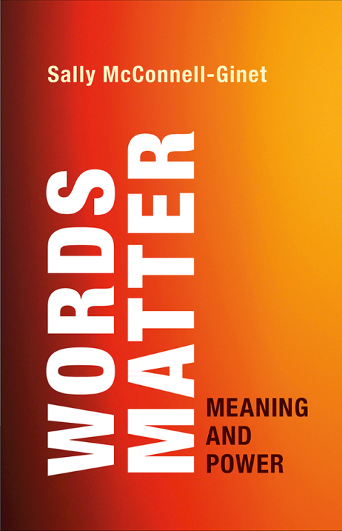 Cover image for book Words Matter