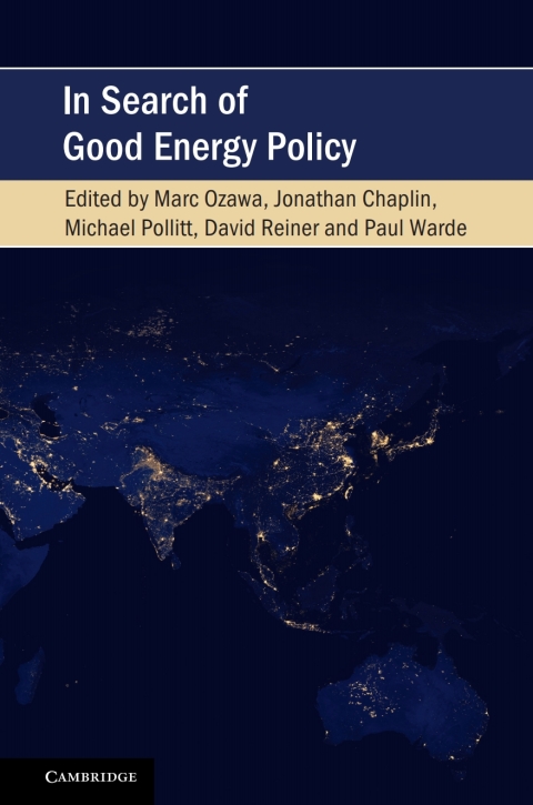 Cover image for book In Search of Good Energy Policy