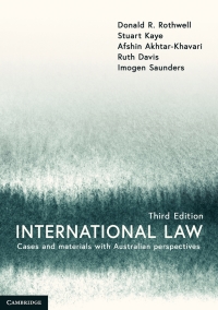 Cover image: International Law 3rd edition 9781108445450