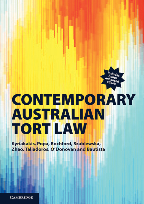 Cover image for book Contemporary Australian Tort Law (Enhanced Edition)