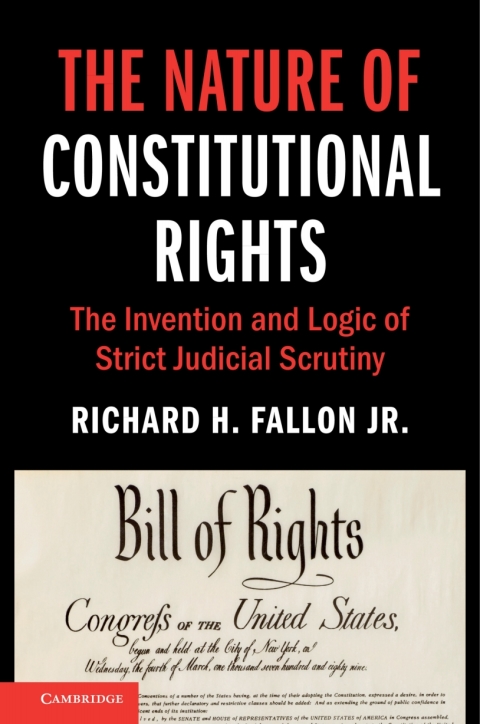 Cover image for book The Nature of Constitutional Rights