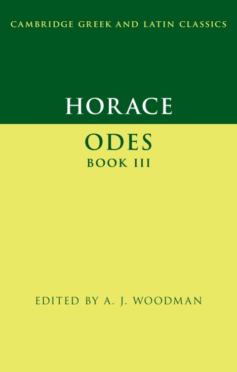 Cover image for book Horace: Odes Book III