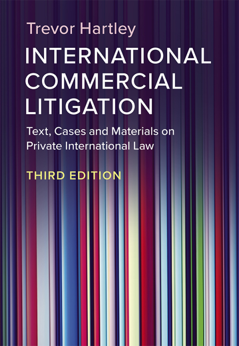 Cover image for book International Commercial Litigation