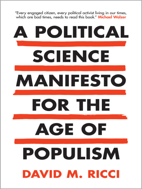 Cover image for book A Political Science Manifesto for the Age of Populism
