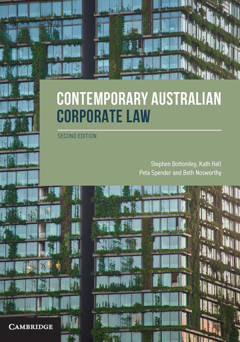 Cover image for book Contemporary Australian Corporate Law