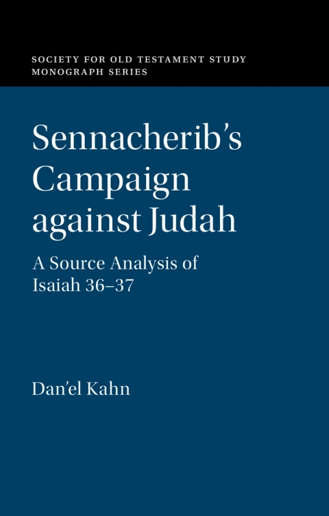 Cover image for book Sennacherib's Campaign against Judah