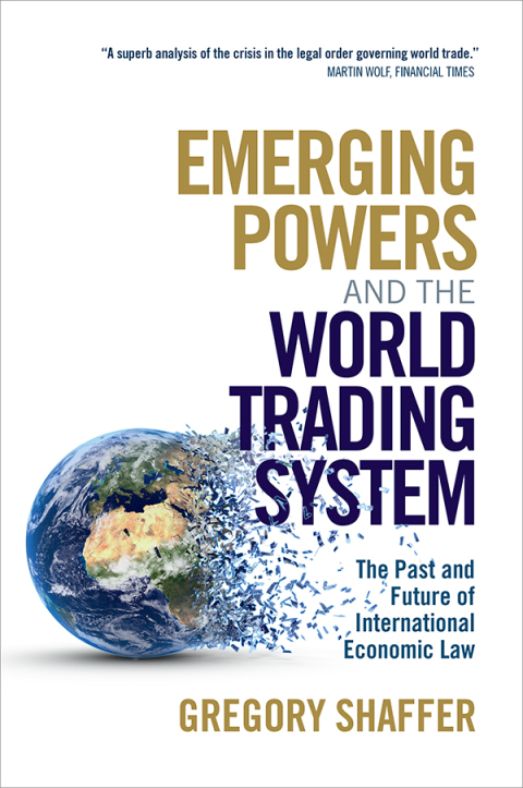 Cover image for book Emerging Powers and the World Trading System