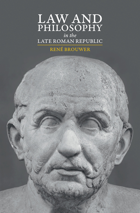 Cover image for book Law and Philosophy in the Late Roman Republic