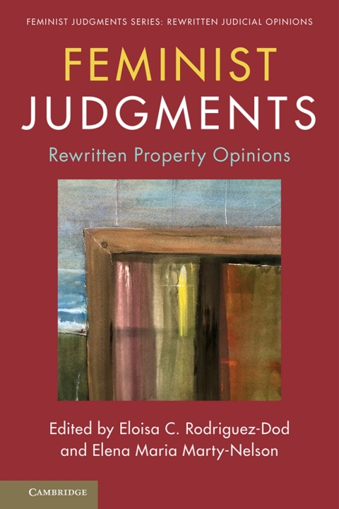 Cover image for book Feminist Judgments: Rewritten Property Opinions