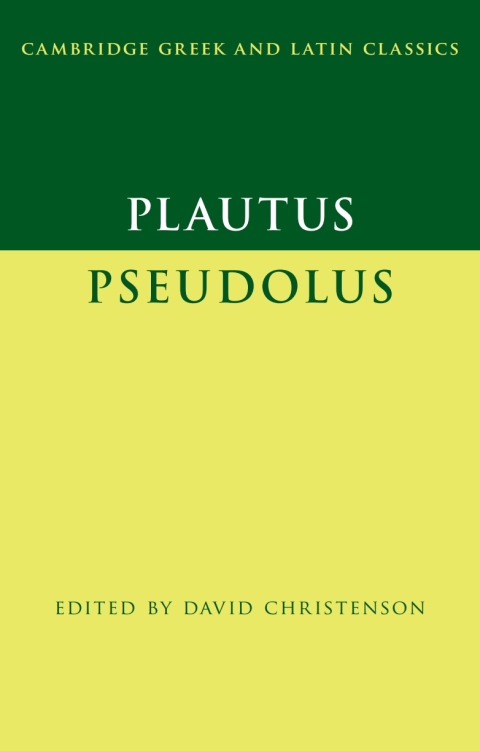 Cover image for book Plautus: Pseudolus