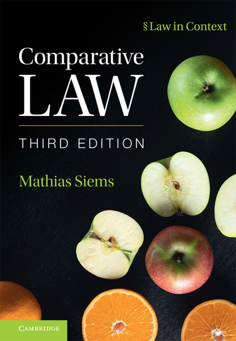 Cover image for book Comparative Law