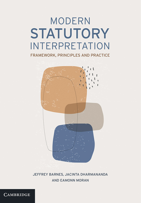 Cover image for book Modern Statutory Interpretation