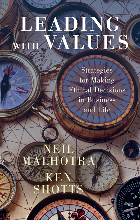 Cover image for book Leading With Values
