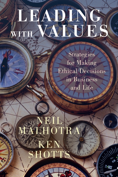 Cover image for book Leading With Values