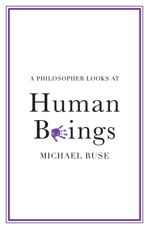 Cover image for book A Philosopher Looks at Human Beings