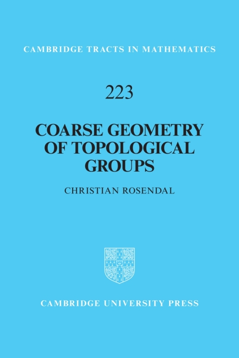 Cover image for book Coarse Geometry of Topological Groups