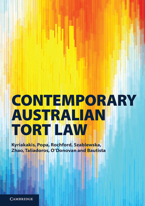 Cover image for book Contemporary Australian Tort Law