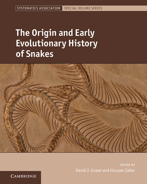 Cover image for book The Origin and Early Evolutionary History of Snakes