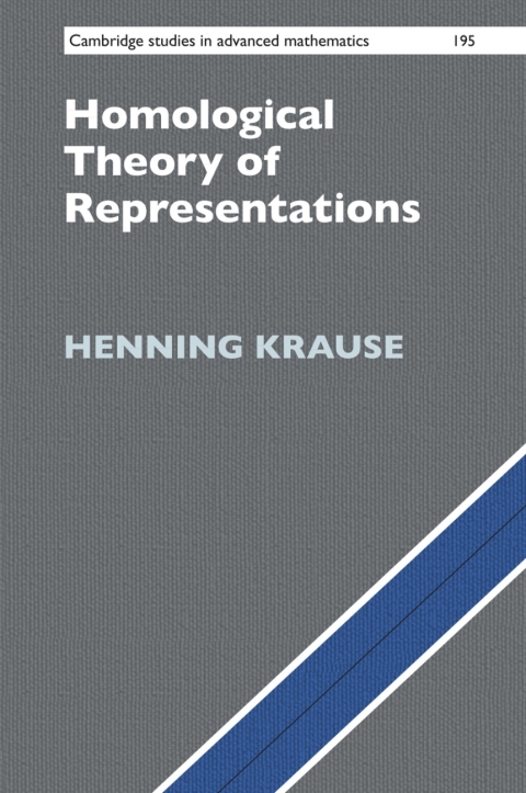 Cover image for book Homological Theory of Representations