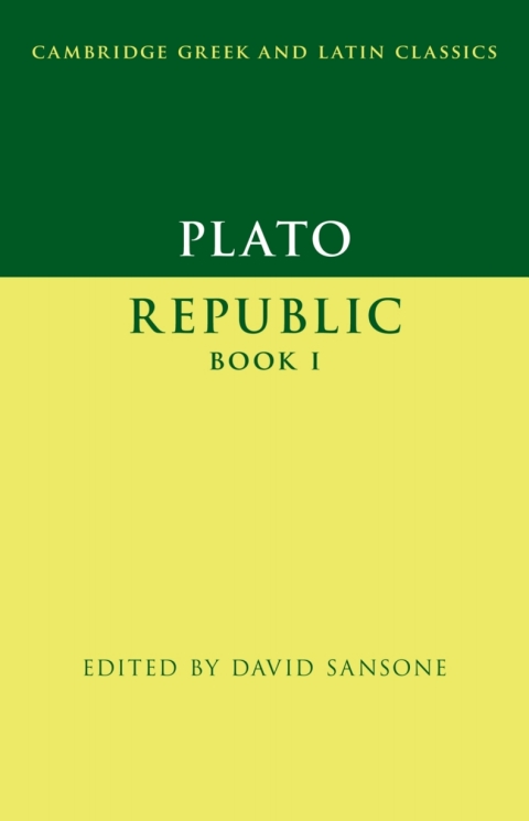 Cover image for book Plato: Republic Book I