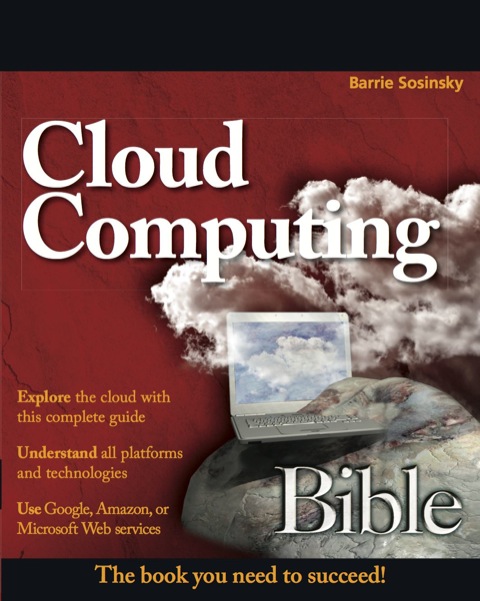 Cover image for book Cloud Computing Bible