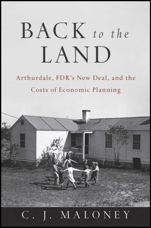 Cover image for book Back to the Land: Arthurdale, FDR's New Deal, and the Costs of Economic Planning
