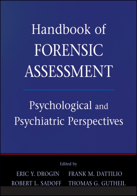 Cover image for book Handbook of Forensic Assessment