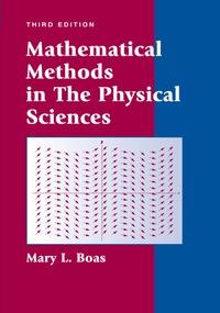 Cover image: Mathematical Methods in the Physical Sciences 3rd edition 9780471198260