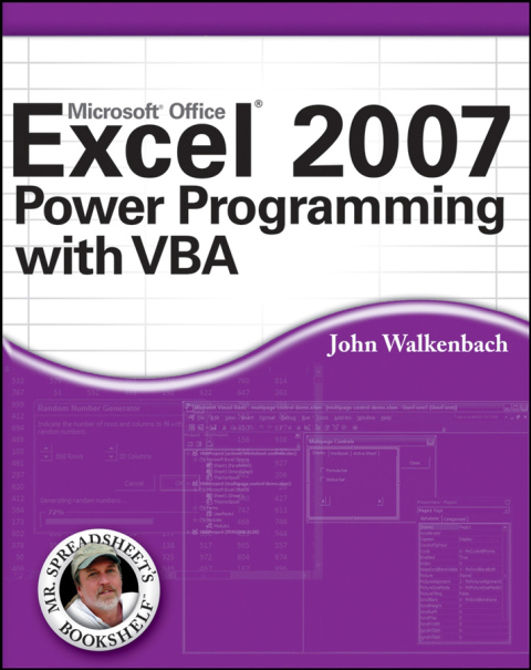 Cover image for book Excel 2007 Power Programming with VBA