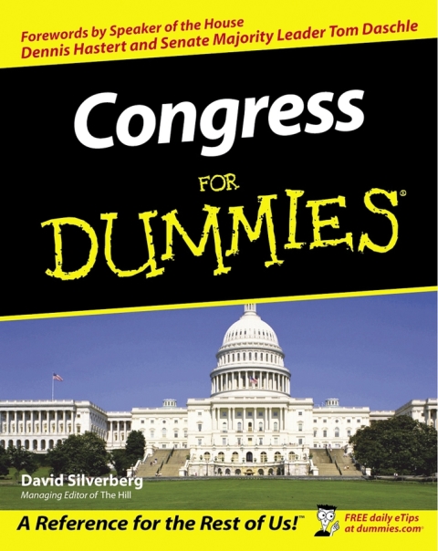 Cover image for book Congress For Dummies