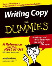 صورة الغلاف: Writing Copy For Dummies 1st edition 9780764569692