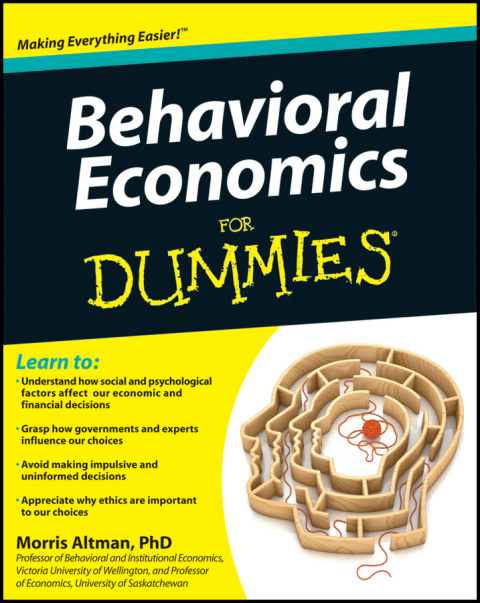 Cover image for book Behavioral Economics For Dummies