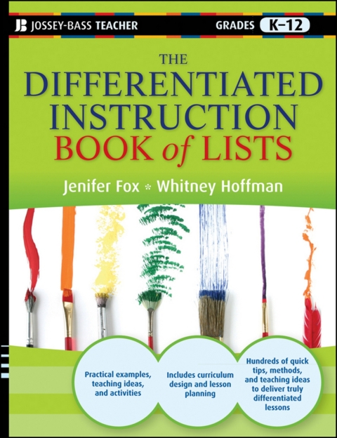 Cover image for book The Differentiated Instruction Book of Lists