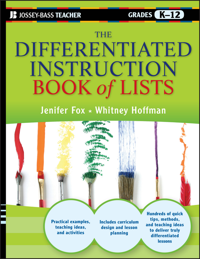Reflowable The Differentiated Instruction Book of Lists; $25.00