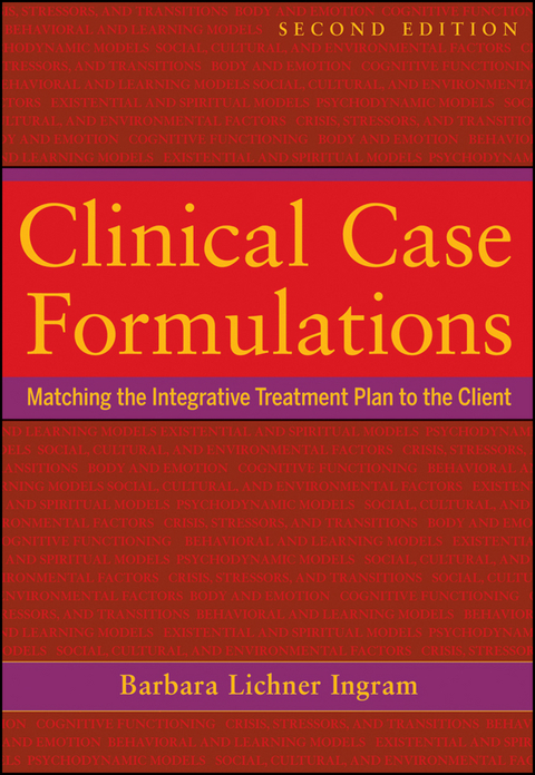 Cover image for book Clinical Case Formulations: Matching the Integrative Treatment Plan to the Client