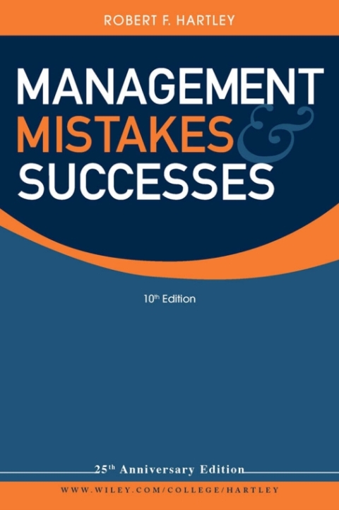 Cover image for book Management Mistakes and Successes