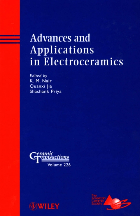 Cover image for book Advances and Applications in Electroceramics