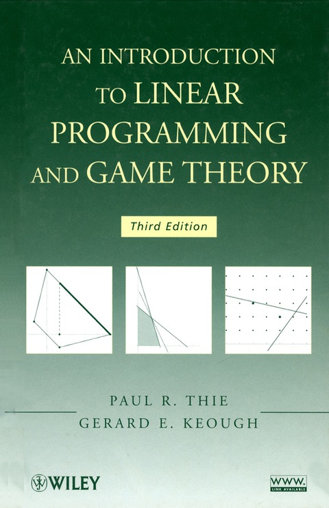 Cover image for book An Introduction to Linear Programming and Game Theory