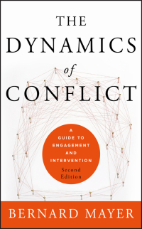 Cover image: The Dynamics of Conflict: A Guide to Engagement and Intervention 2nd edition 9780470613535