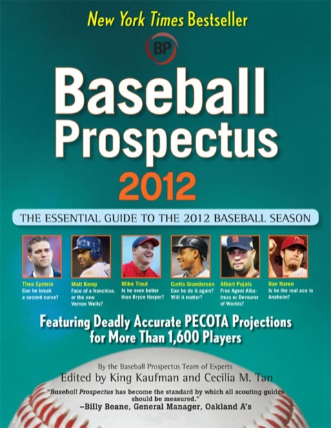Cover image for book Baseball Prospectus 2012