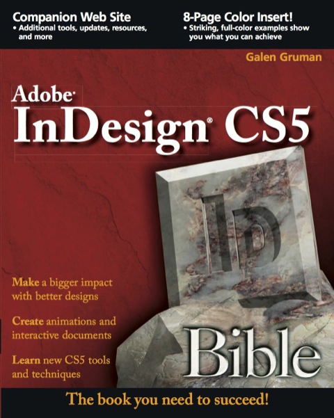 Cover image for book InDesign CS5 Bible