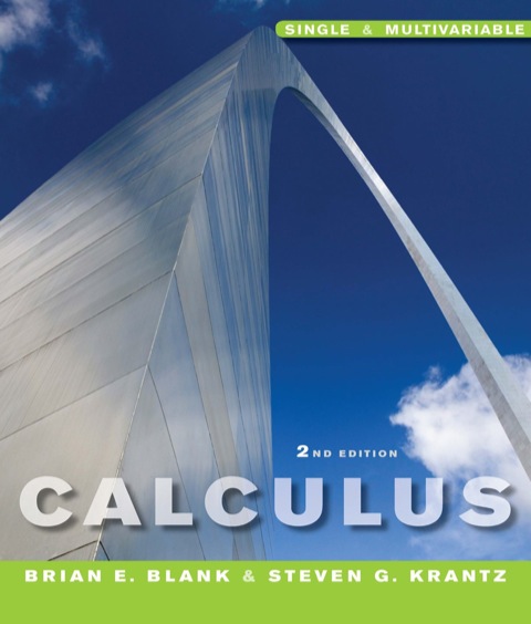 Cover image for book Calculus: Single and Multivariable
