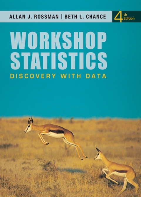 Cover image for book Workshop Statistics: Discovery with Data