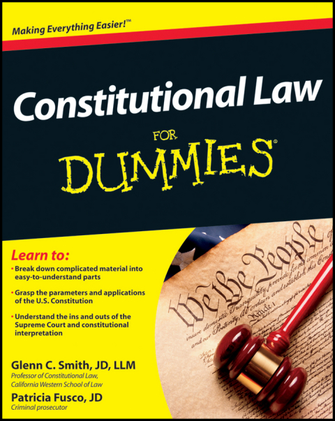 Cover image for book Constitutional Law For Dummies