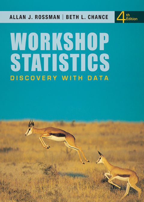Cover image for book Workshop Statistics: Discovery with Data