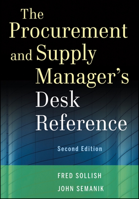 Cover image for book The Procurement and Supply Manager's Desk Reference